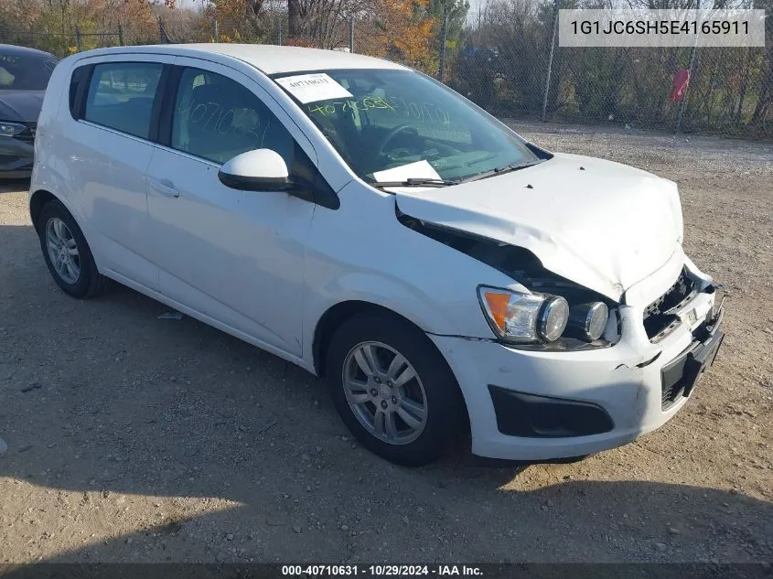 2014 Chevrolet Sonic Lt Auto VIN: 1G1JC6SH5E4165911 Lot: 40710631