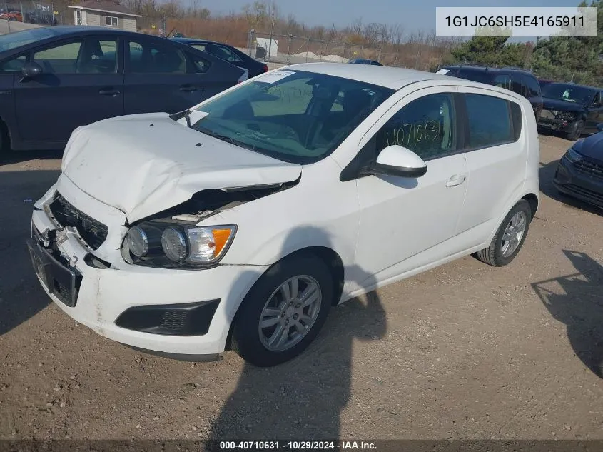 2014 Chevrolet Sonic Lt Auto VIN: 1G1JC6SH5E4165911 Lot: 40710631