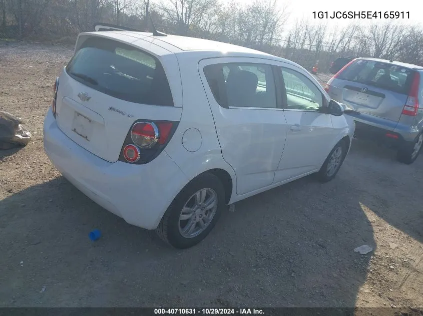 2014 Chevrolet Sonic Lt Auto VIN: 1G1JC6SH5E4165911 Lot: 40710631