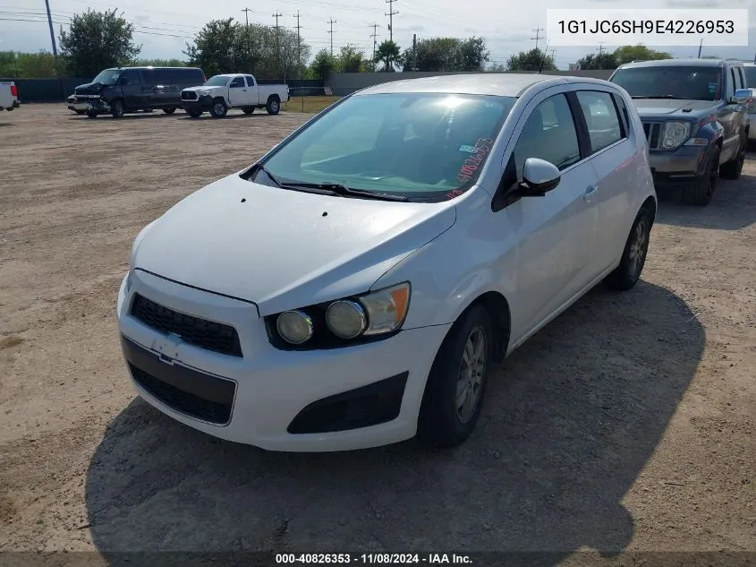 2014 Chevrolet Sonic Lt Auto VIN: 1G1JC6SH9E4226953 Lot: 40826353