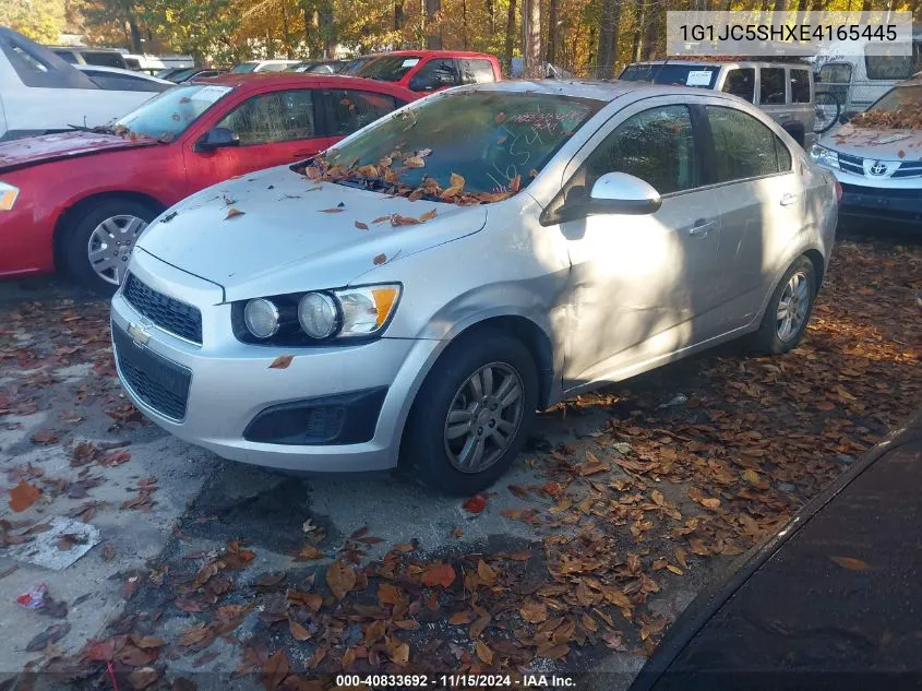 2014 Chevrolet Sonic Lt Auto VIN: 1G1JC5SHXE4165445 Lot: 40833692