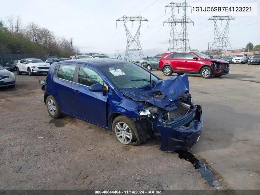 2014 Chevrolet Sonic Lt Auto VIN: 1G1JC6SB7E4123221 Lot: 40844404