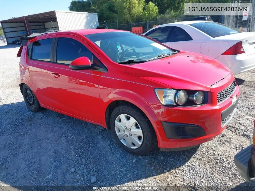 1G1JA6SG9F4202649 2015 Chevrolet Sonic Ls Auto