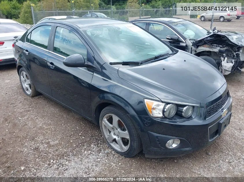 1G1JE5SB4F4122145 2015 Chevrolet Sonic Ltz