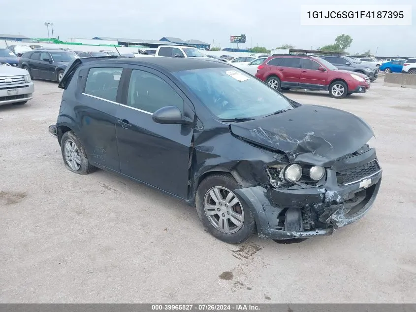 1G1JC6SG1F4187395 2015 Chevrolet Sonic Lt Auto