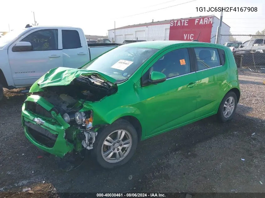 1G1JC6SH2F4167908 2015 Chevrolet Sonic Lt Auto