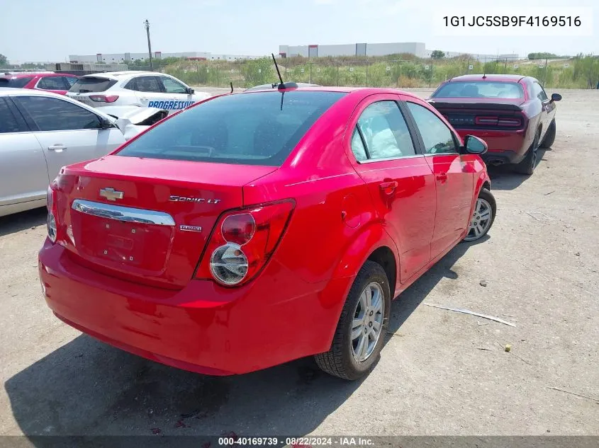 1G1JC5SB9F4169516 2015 Chevrolet Sonic Lt Auto