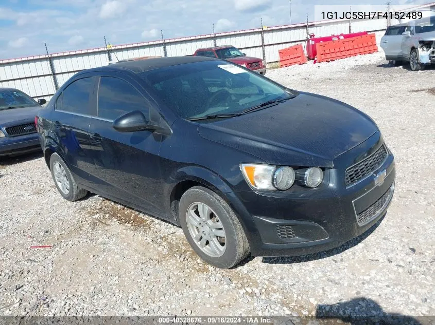 1G1JC5SH7F4152489 2015 Chevrolet Sonic Lt Auto