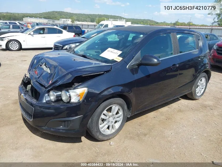 1G1JC6SH3F4210779 2015 Chevrolet Sonic Lt Auto