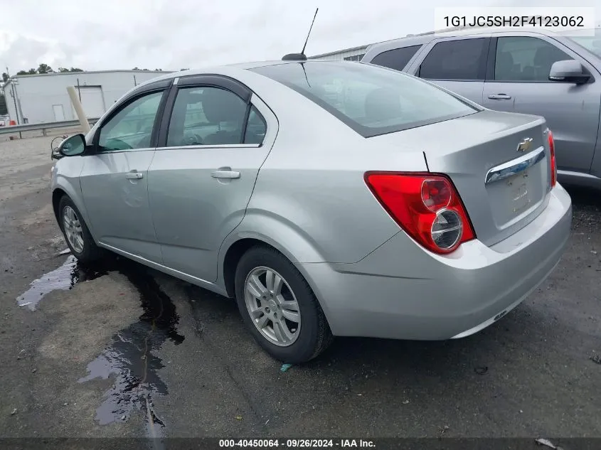 1G1JC5SH2F4123062 2015 Chevrolet Sonic Lt Auto