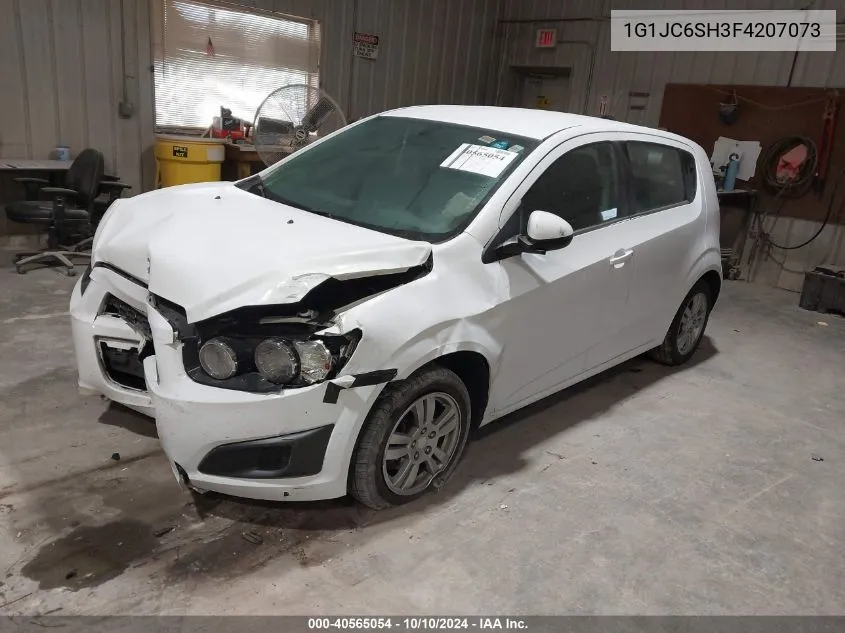 1G1JC6SH3F4207073 2015 Chevrolet Sonic Lt Auto