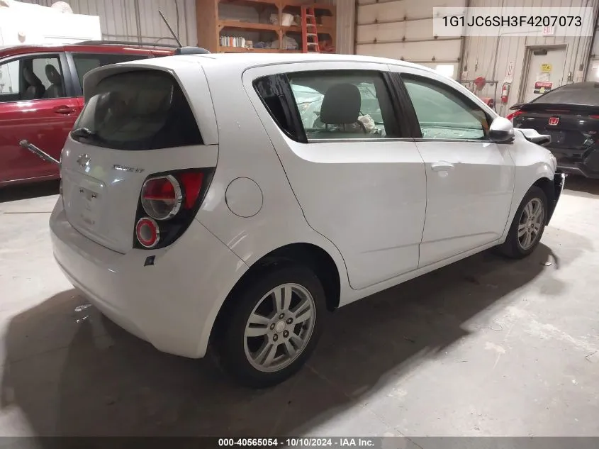 1G1JC6SH3F4207073 2015 Chevrolet Sonic Lt Auto