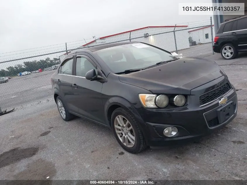 2015 Chevrolet Sonic Lt Auto VIN: 1G1JC5SH1F4130357 Lot: 40604594