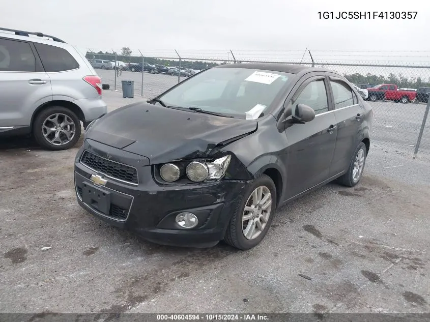 2015 Chevrolet Sonic Lt Auto VIN: 1G1JC5SH1F4130357 Lot: 40604594