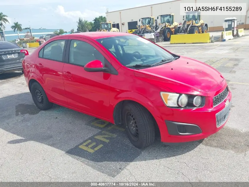 2015 Chevrolet Sonic Ls Auto VIN: 1G1JA5SH6F4155289 Lot: 40617774