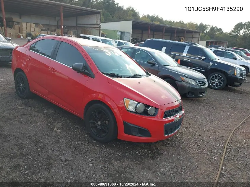 2015 Chevrolet Sonic Lt Auto VIN: 1G1JC5SH9F4135290 Lot: 40691869