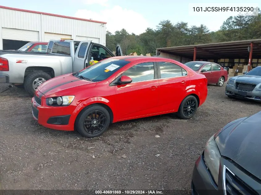 2015 Chevrolet Sonic Lt Auto VIN: 1G1JC5SH9F4135290 Lot: 40691869