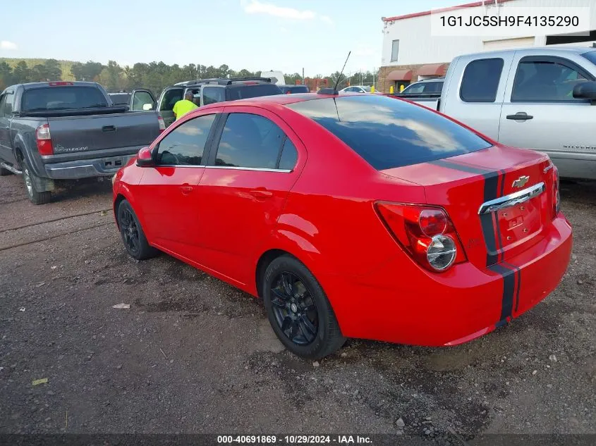 2015 Chevrolet Sonic Lt Auto VIN: 1G1JC5SH9F4135290 Lot: 40691869