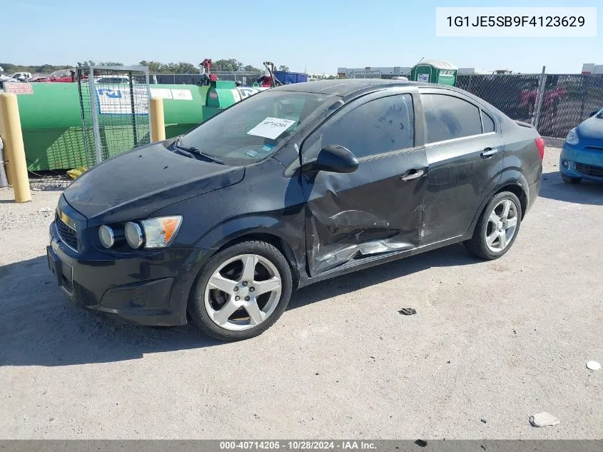 2015 Chevrolet Sonic Ltz Auto VIN: 1G1JE5SB9F4123629 Lot: 40714205