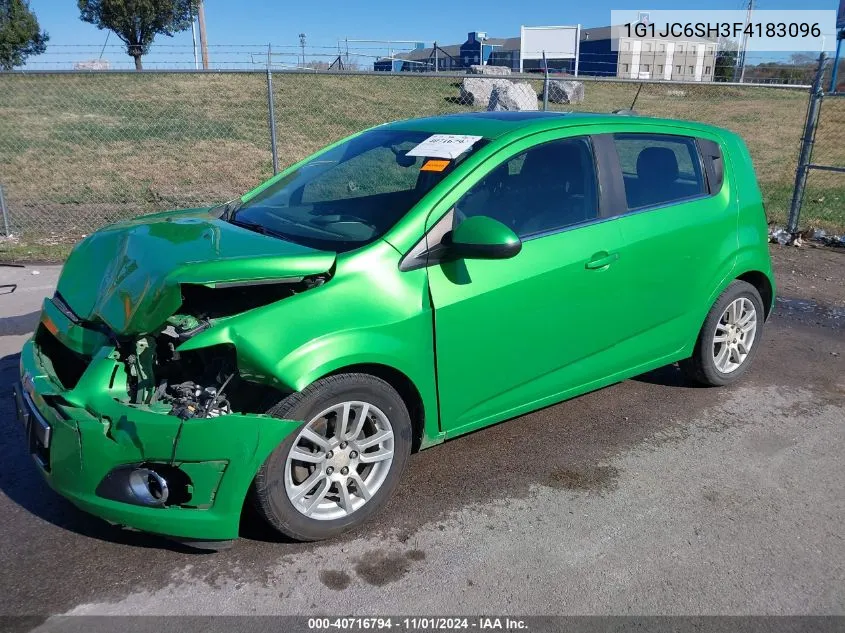 2015 Chevrolet Sonic Lt Auto VIN: 1G1JC6SH3F4183096 Lot: 40716794