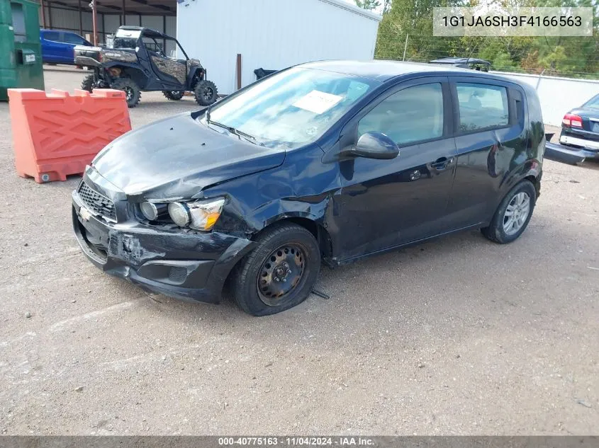 2015 Chevrolet Sonic Ls Auto VIN: 1G1JA6SH3F4166563 Lot: 40775163