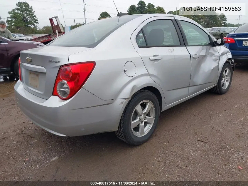 2015 Chevrolet Sonic Ls Auto VIN: 1G1JA5SH9F4159563 Lot: 40817516