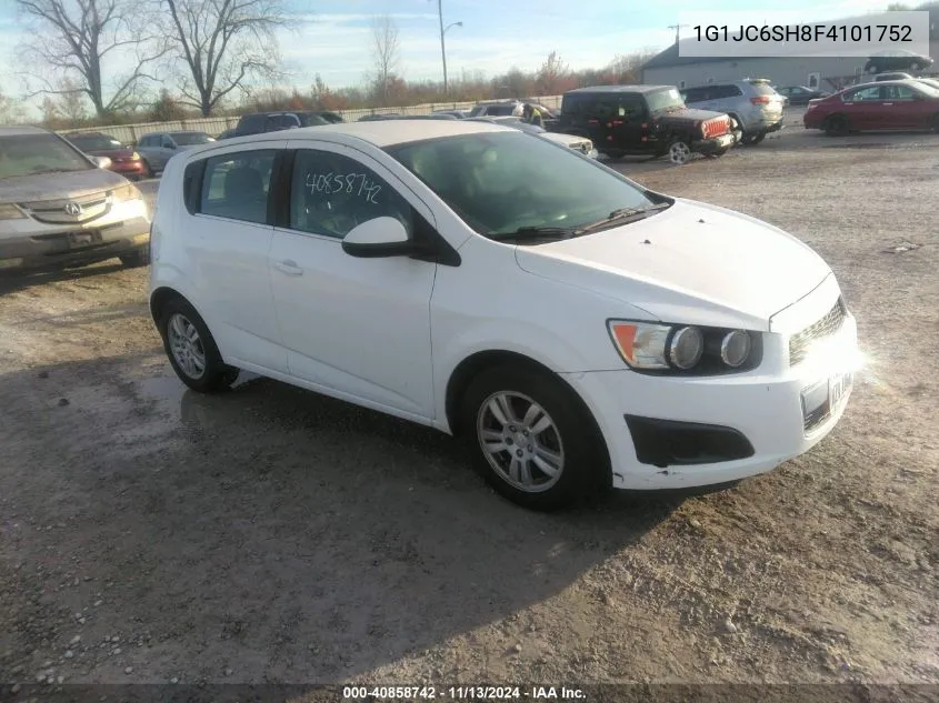 1G1JC6SH8F4101752 2015 Chevrolet Sonic Lt Auto