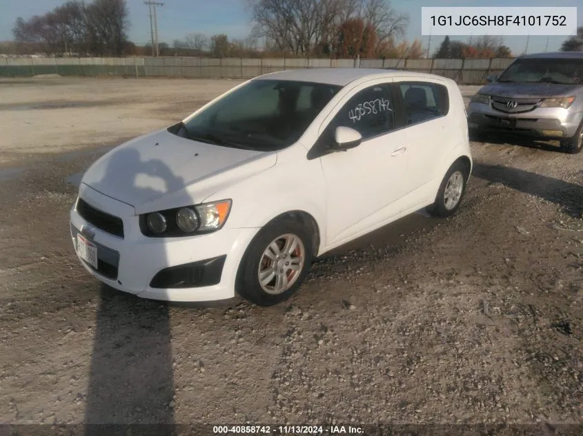 1G1JC6SH8F4101752 2015 Chevrolet Sonic Lt Auto