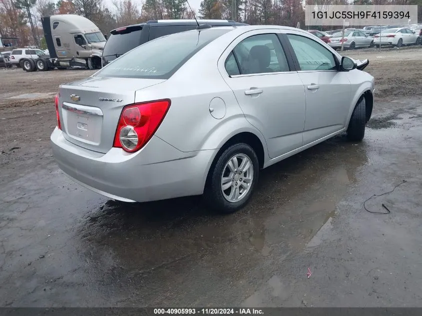 2015 Chevrolet Sonic Lt Auto VIN: 1G1JC5SH9F4159394 Lot: 40905993