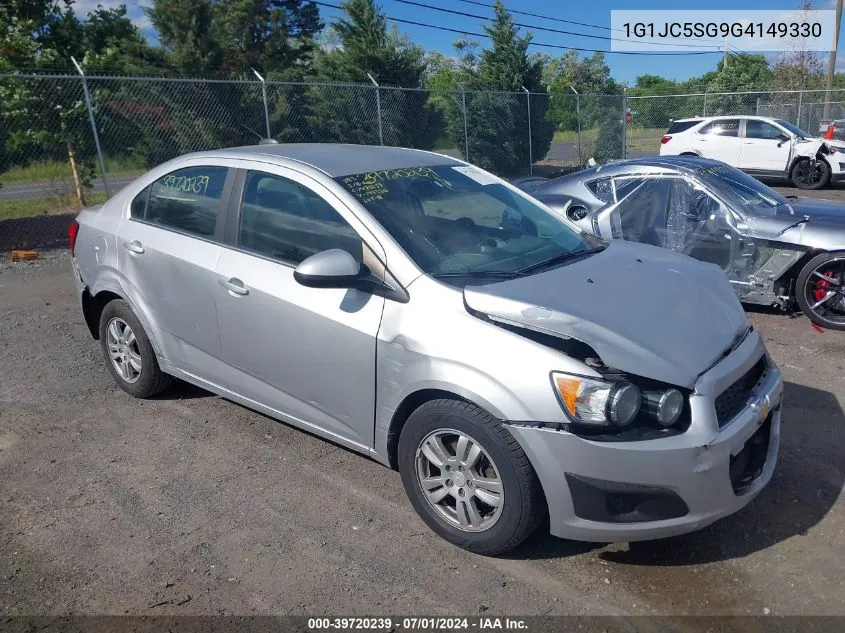 2016 Chevrolet Sonic Lt Auto VIN: 1G1JC5SG9G4149330 Lot: 39720239