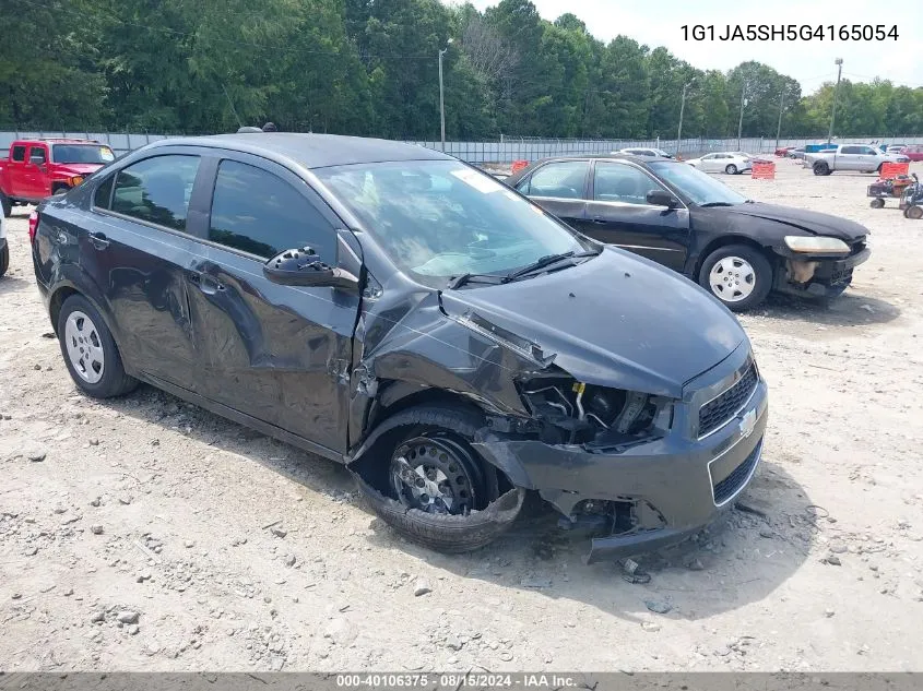 2016 Chevrolet Sonic Ls Auto VIN: 1G1JA5SH5G4165054 Lot: 40106375