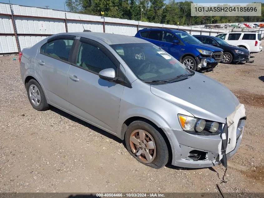 2016 Chevrolet Sonic Ls Auto VIN: 1G1JA5SH2G4185696 Lot: 40504466