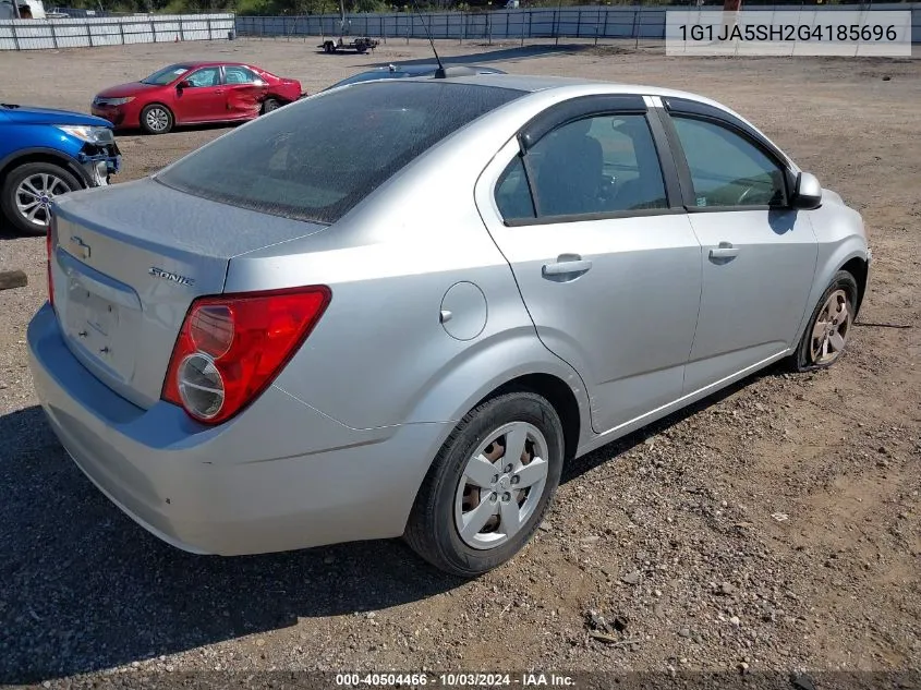 2016 Chevrolet Sonic Ls Auto VIN: 1G1JA5SH2G4185696 Lot: 40504466