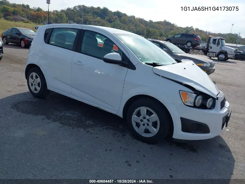 2016 Chevrolet Sonic Ls Auto VIN: 1G1JA6SH1G4173075 Lot: 40684457