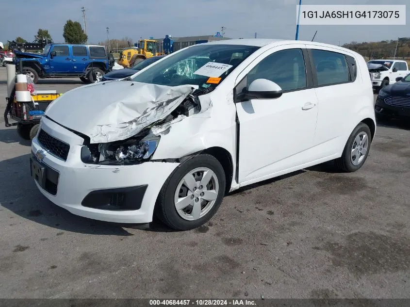 2016 Chevrolet Sonic Ls Auto VIN: 1G1JA6SH1G4173075 Lot: 40684457