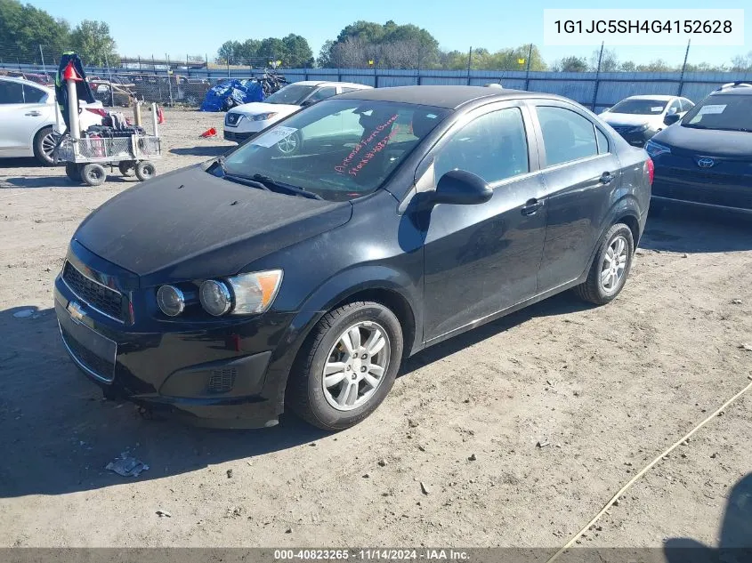 2016 Chevrolet Sonic Lt Auto VIN: 1G1JC5SH4G4152628 Lot: 40823265