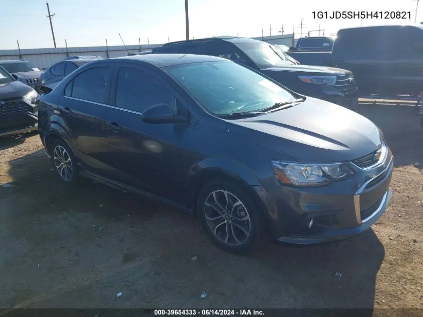 1G1JD5SH5H4120821 2017 Chevrolet Sonic Lt Auto