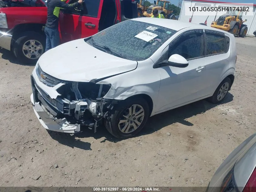 1G1JG6SG5H4174382 2017 Chevrolet Sonic Lt Auto