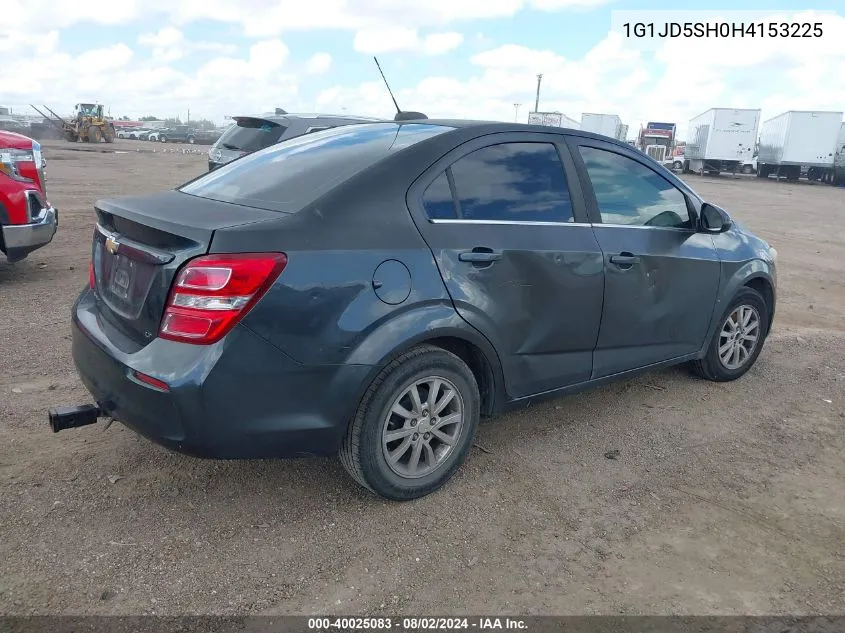 1G1JD5SH0H4153225 2017 Chevrolet Sonic Lt Auto