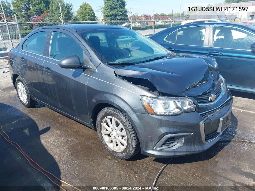 1G1JD5SH6H4171597 2017 Chevrolet Sonic Lt Auto