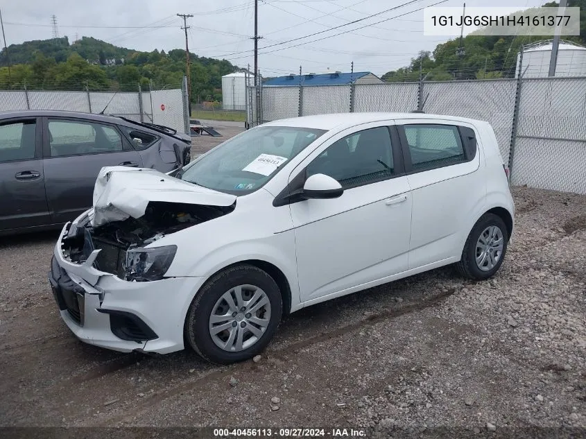 2017 Chevrolet Sonic Lt Auto VIN: 1G1JG6SH1H4161377 Lot: 40456113