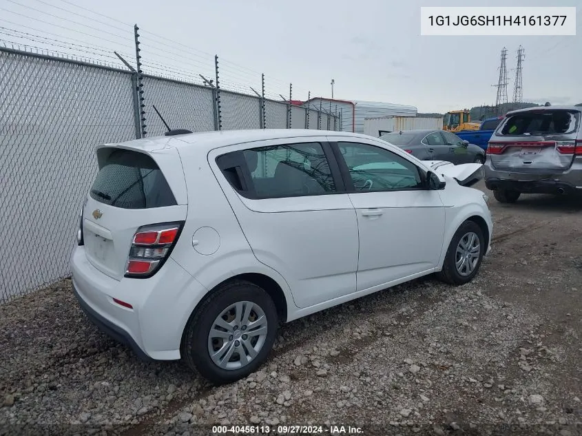 1G1JG6SH1H4161377 2017 Chevrolet Sonic Lt Auto