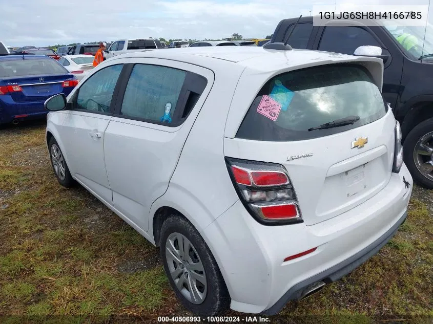 1G1JG6SH8H4166785 2017 Chevrolet Sonic