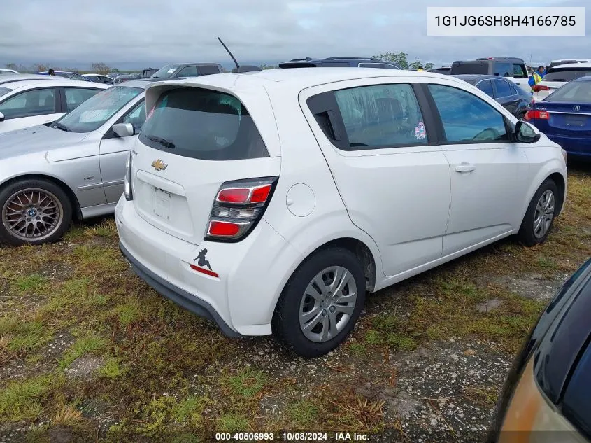 1G1JG6SH8H4166785 2017 Chevrolet Sonic