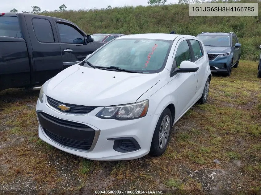 1G1JG6SH8H4166785 2017 Chevrolet Sonic