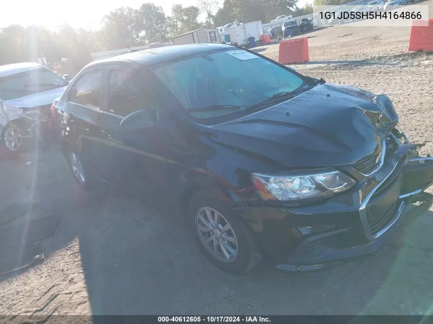 2017 Chevrolet Sonic Lt Auto VIN: 1G1JD5SH5H4164866 Lot: 40612605