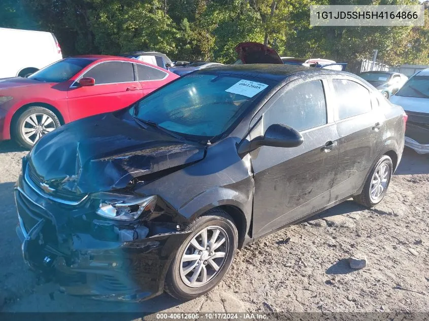 2017 Chevrolet Sonic Lt Auto VIN: 1G1JD5SH5H4164866 Lot: 40612605