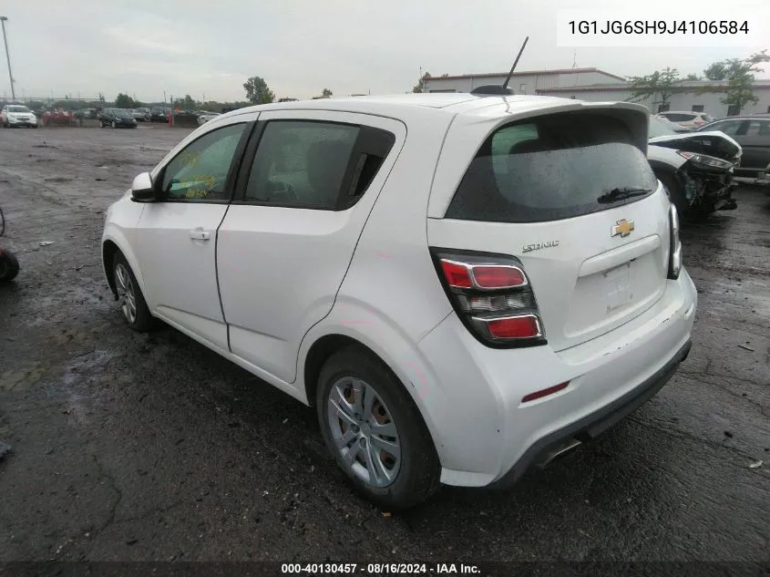 2018 Chevrolet Sonic Lt Auto VIN: 1G1JG6SH9J4106584 Lot: 40130457