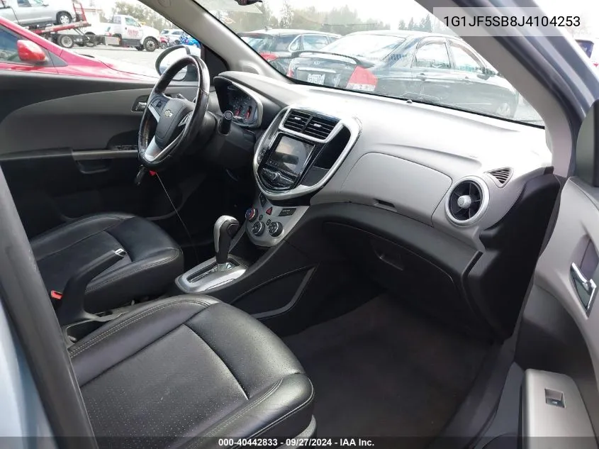 1G1JF5SB8J4104253 2018 Chevrolet Sonic Premier