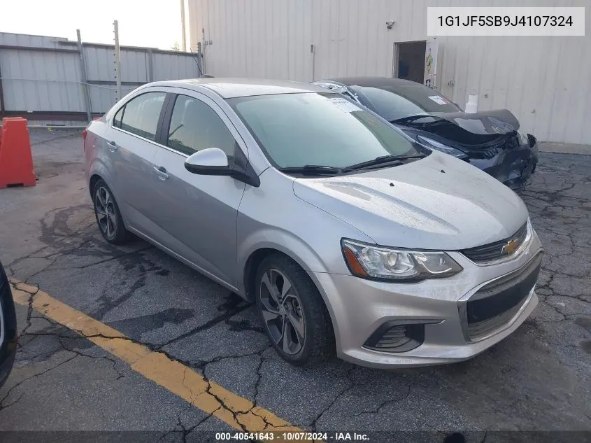 1G1JF5SB9J4107324 2018 Chevrolet Sonic Premier Auto